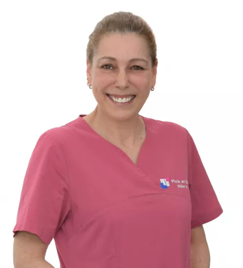 Dieses Bild zeigt Frau Myriam Müller, MTA, Nichtärztliche Praxisassistentin