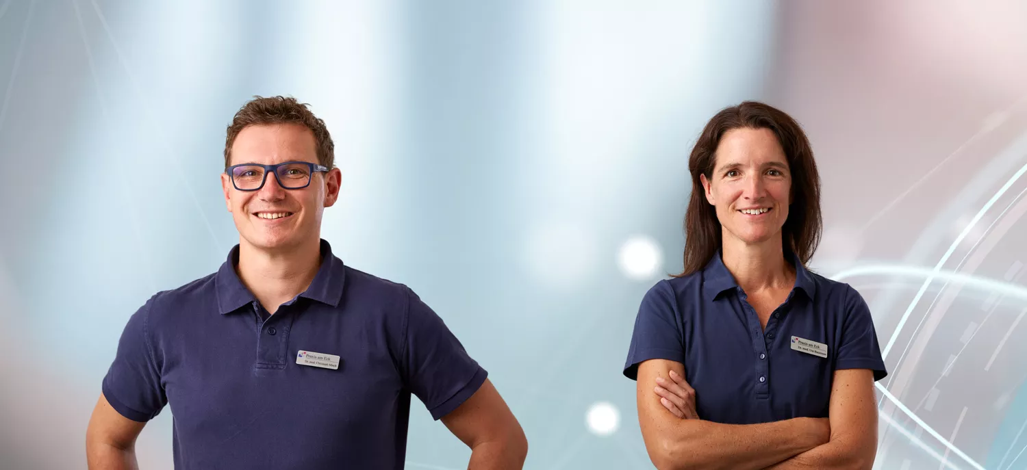 Team der Praxis am Eck – freundlich und professionell